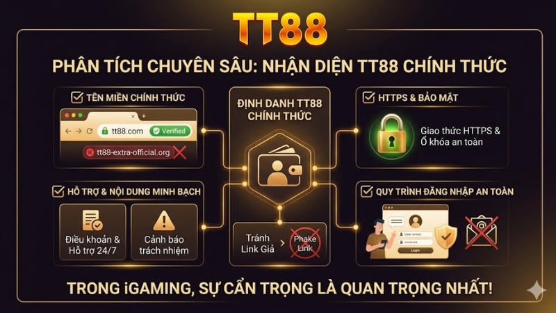 Dấu Hiệu Nhận Biết Website TT88 Chính Thức