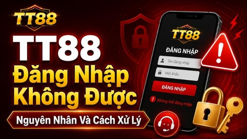 TT88 Đăng Nhập Không Được – Nguyên Nhân Và Cách Xử Lý