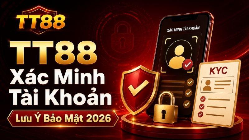 TT88 Xác Minh Tài Khoản – Lưu Ý Bảo Mật 2026